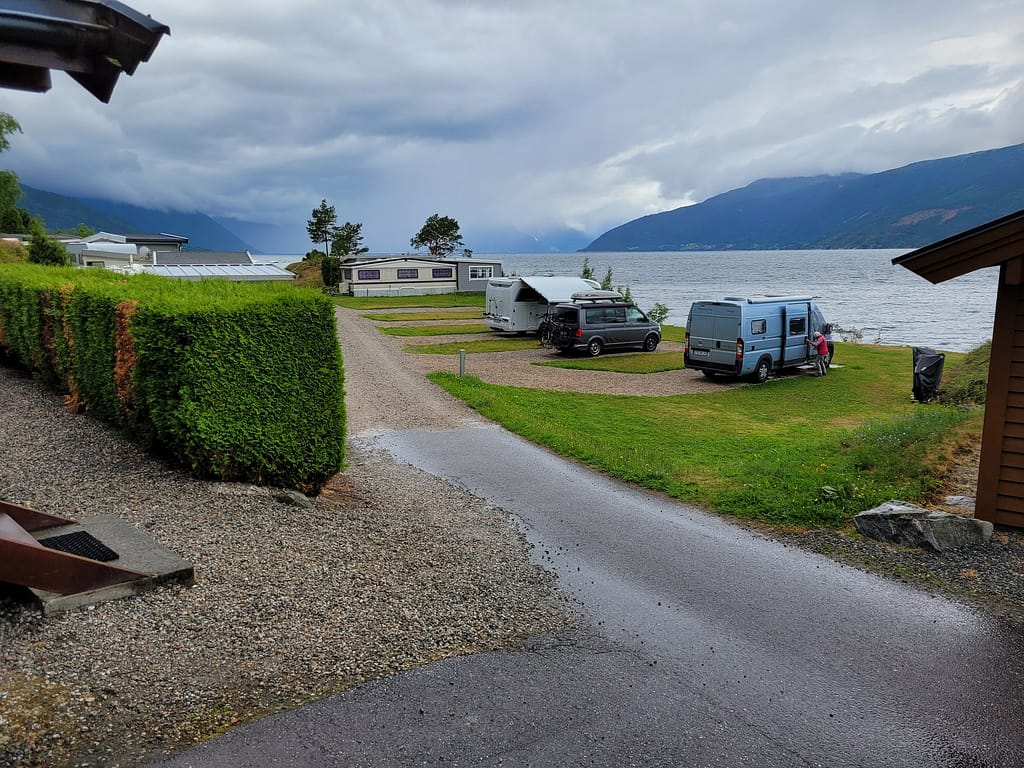 Campingplatz am Sognefjord
